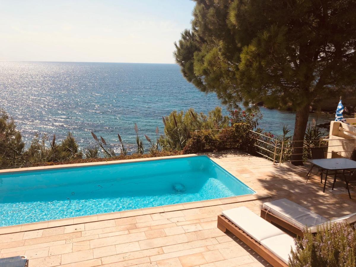 Villaparadiso Beach Front Villa Makris Gialos Argostoli  Exterior foto